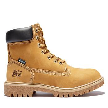 Timberland Női PRO Direct Attach 6" Soft Toe Vízálló Bakancs Teve